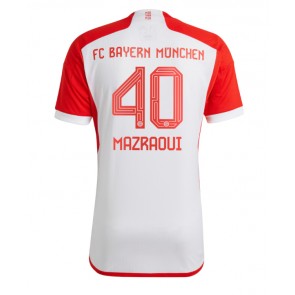 Bayern Munich Noussair Mazraoui #40 Hemmatröja 2023-24 Kortärmad